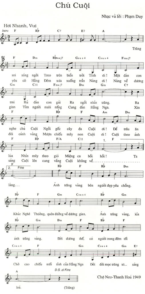 Chú Cuội - Phạm Duy
