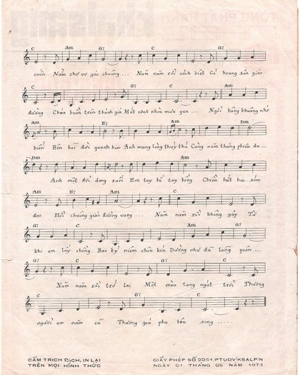 Chuyện Tình Buồn - Phạm Duy