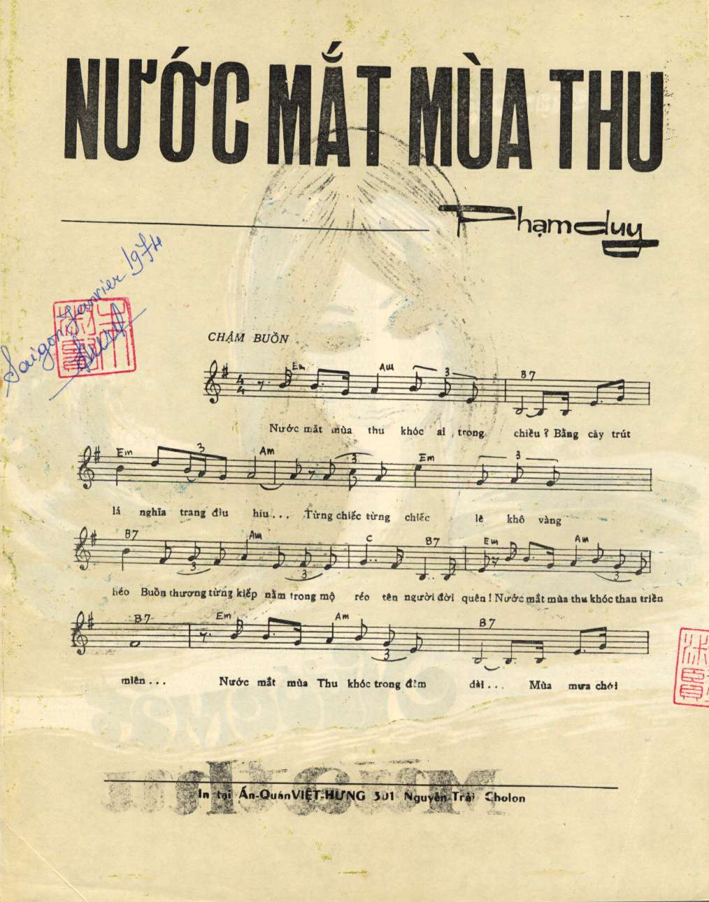 Nước Mắt Rơi - Phạm Duy