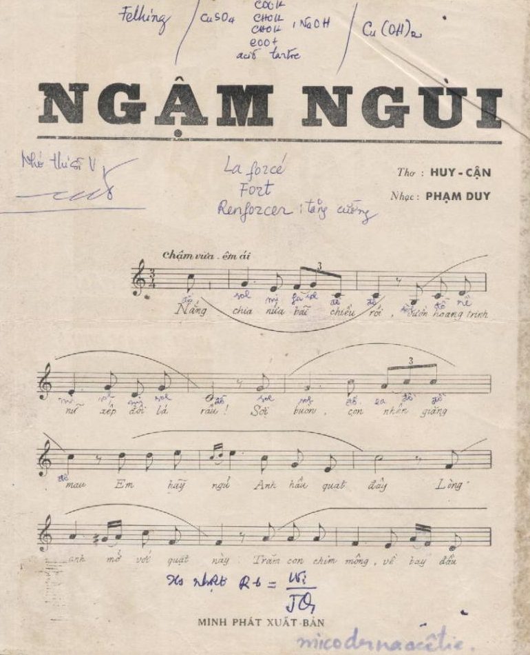 Ngậm Ngùi - Phạm Duy