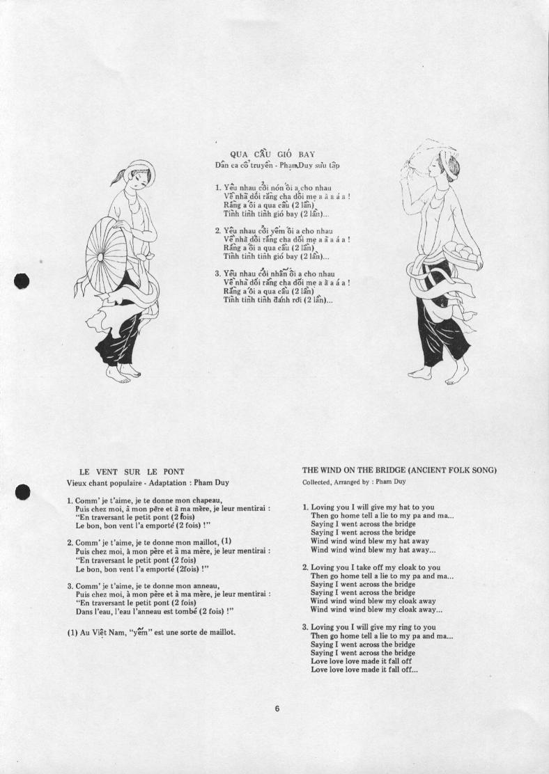 Qua Cầu Gió Bay - Phạm Duy