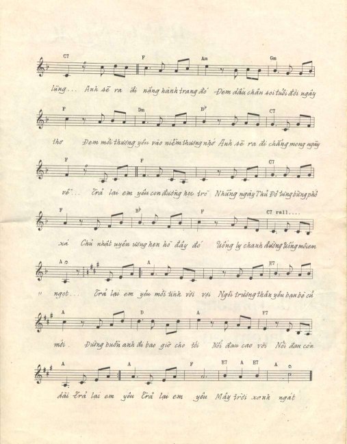 Trả Lại Em Yêu - Phạm Duy